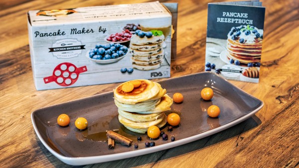 Premium Pancake Maker mit GRATIS Rezeptheft